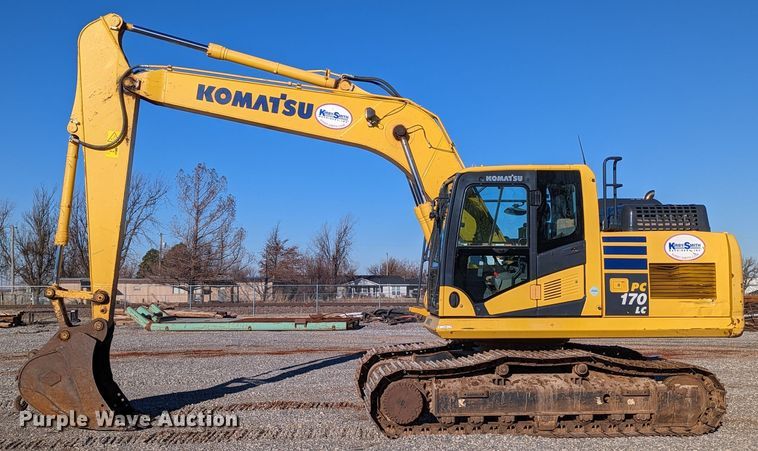 image for item LP9208 2018 Komatsu PC170LC-11  excavator