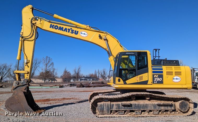 image for item LP9210 2017 Komatsu PC290LC-11  excavator