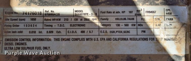 image for item LP9210 2017 Komatsu PC290LC-11  excavator