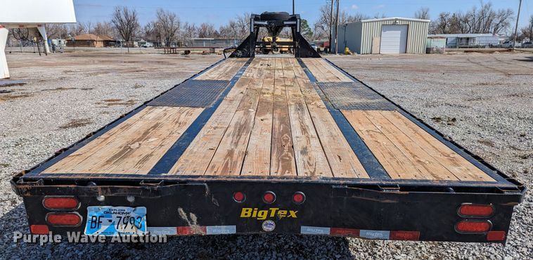 image for item LP9212 2020 Big Tex 25GN-28BK  equipment trailer