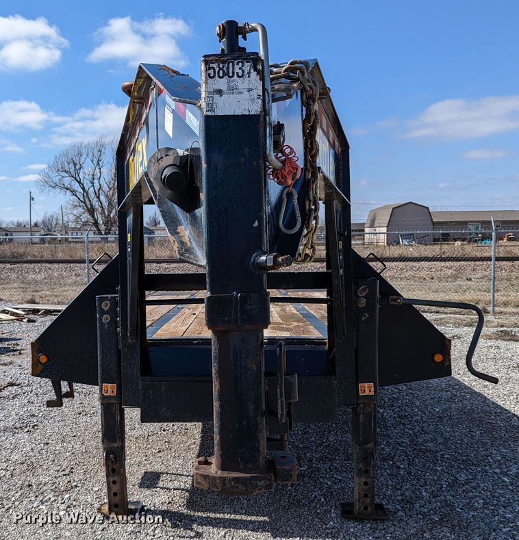 image for item LP9212 2020 Big Tex 25GN-28BK  equipment trailer