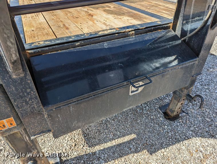 image for item LP9212 2020 Big Tex 25GN-28BK  equipment trailer