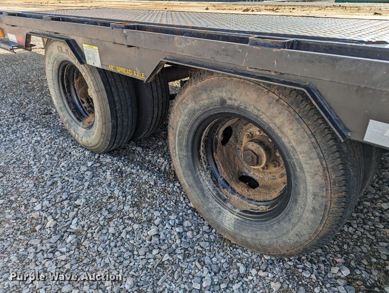 image for item LP9212 2020 Big Tex 25GN-28BK  equipment trailer