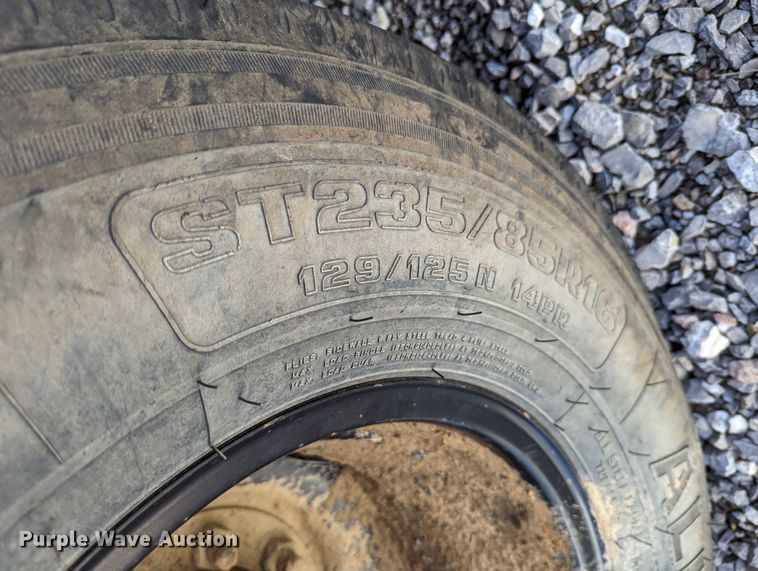 image for item LP9212 2020 Big Tex 25GN-28BK  equipment trailer