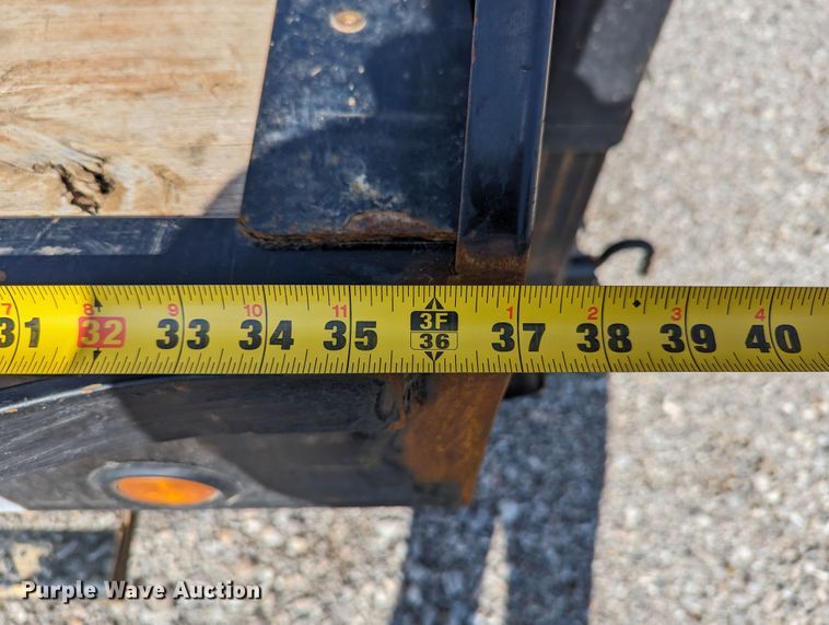 image for item LP9212 2020 Big Tex 25GN-28BK  equipment trailer