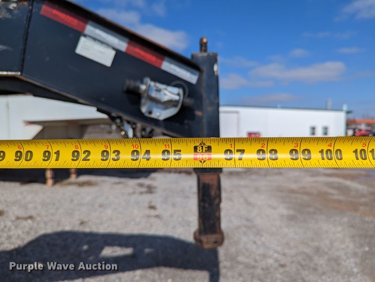 image for item LP9212 2020 Big Tex 25GN-28BK  equipment trailer