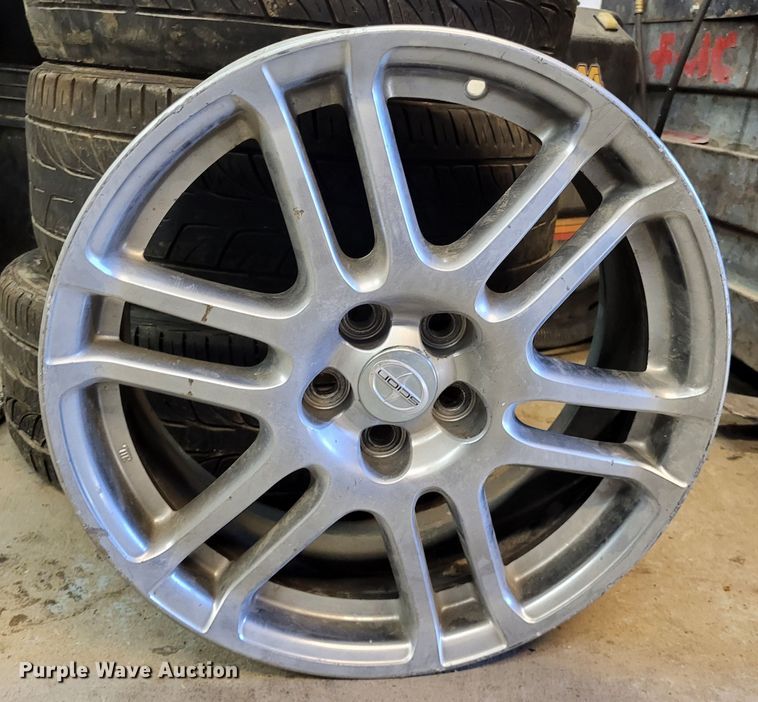 image for item LR9163 (3) 215/45R17 tires and wheels