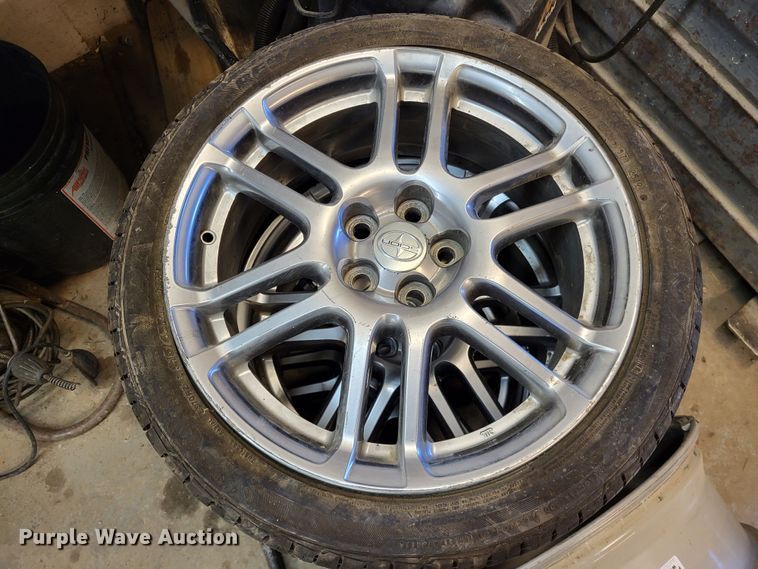 image for item LR9163 (3) 215/45R17 tires and wheels