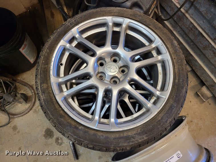 image for item LR9163 (3) 215/45R17 tires and wheels