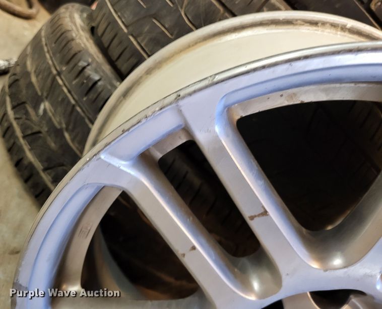 image for item LR9163 (3) 215/45R17 tires and wheels