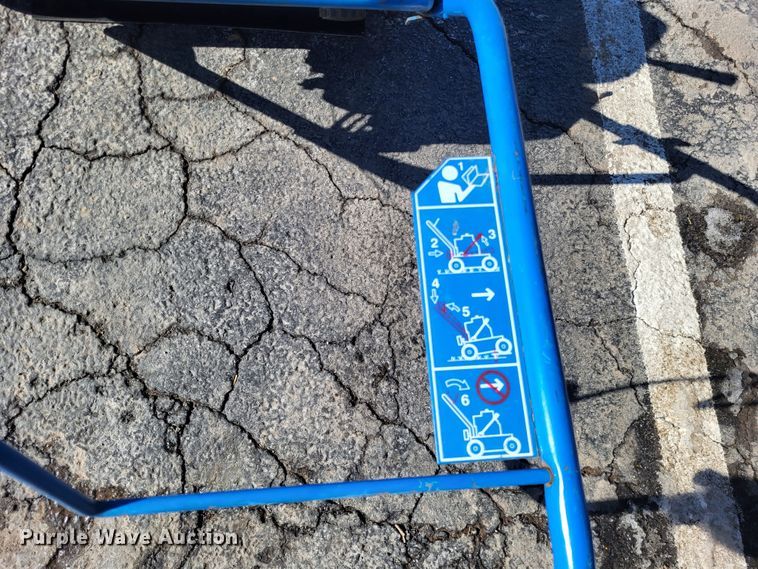 image for item LR9175 Blue Bird  power rake