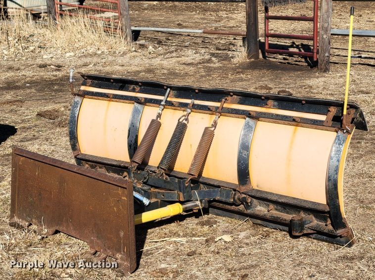 image for item MC9538 90"W skid steer snow plow