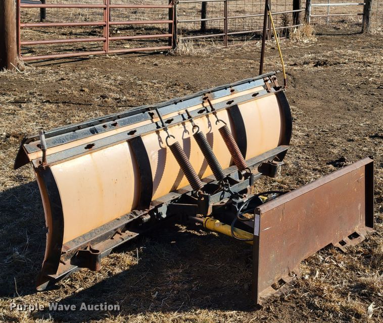 image for item MC9538 90"W skid steer snow plow