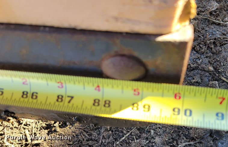 image for item MC9538 90"W skid steer snow plow