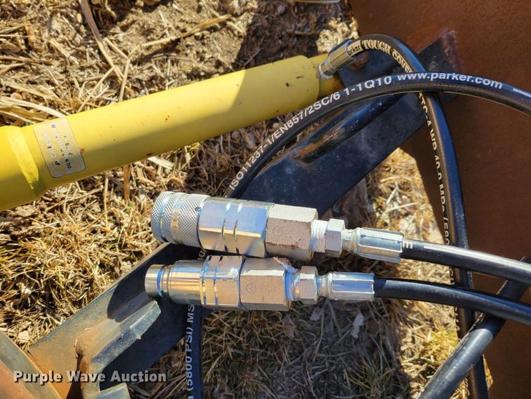 image for item MC9538 90"W skid steer snow plow