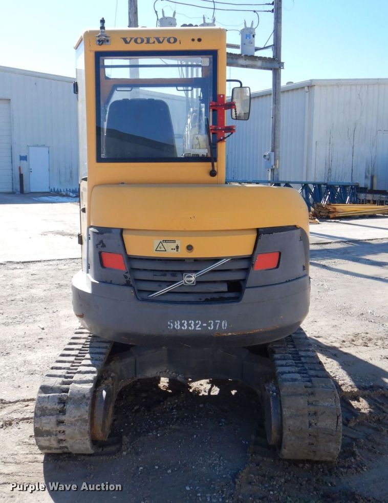 image for item MC9797 2012 Volvo ECR38  mini excavator