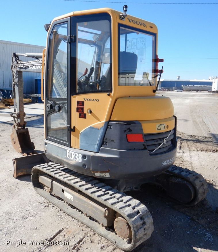 image for item MC9797 2012 Volvo ECR38  mini excavator