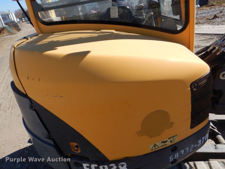 image for item MC9797 2012 Volvo ECR38  mini excavator