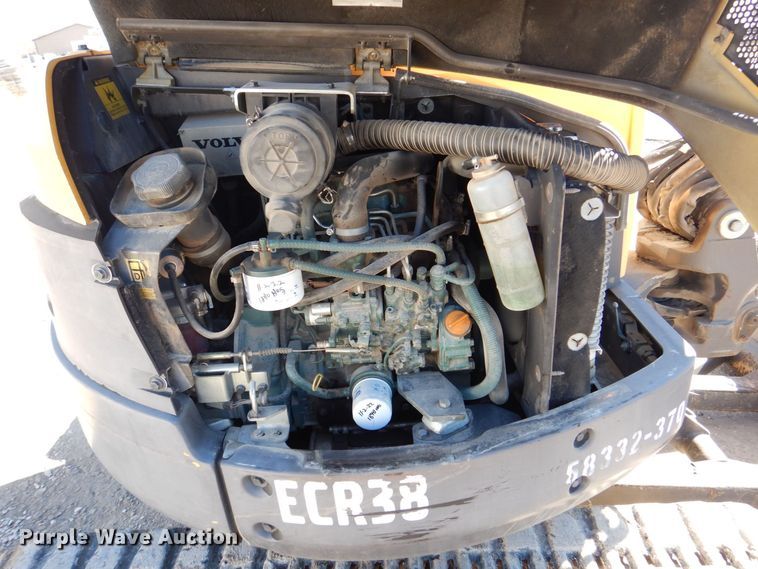 image for item MC9797 2012 Volvo ECR38  mini excavator