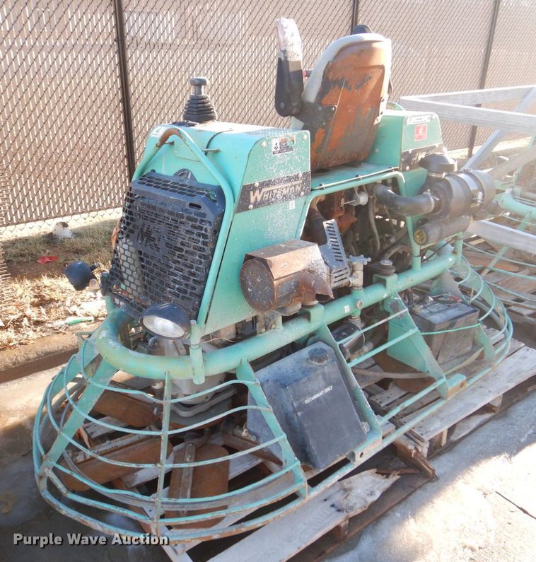image for item MC9801 Whiteman HTX  power trowel