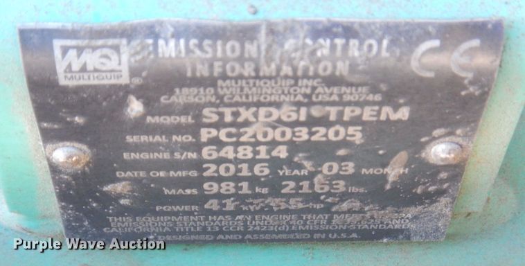 image for item MC9802 Whiteman STX  power trowel