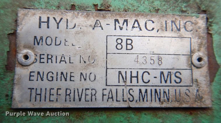 image for item MC9807 Mitey Mac 8B  skid steer loader