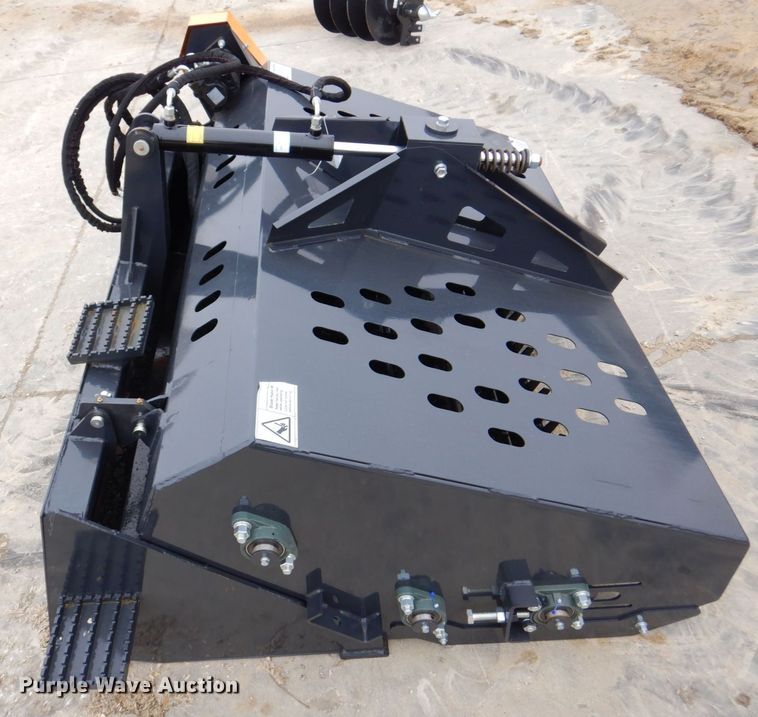 image for item MC9827 Land Honor HL-LDR-0072W  72" W skid steer landscape rake