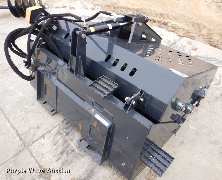 image for item MC9827 Land Honor HL-LDR-0072W  72" W skid steer landscape rake