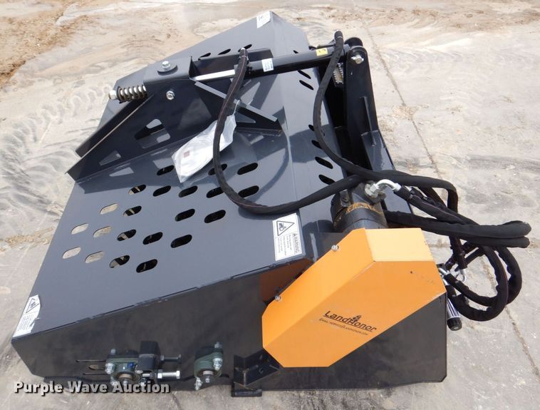 image for item MC9827 Land Honor HL-LDR-0072W  72" W skid steer landscape rake