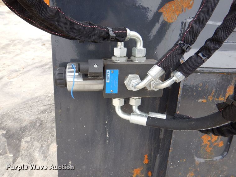 image for item MC9827 Land Honor HL-LDR-0072W  72" W skid steer landscape rake