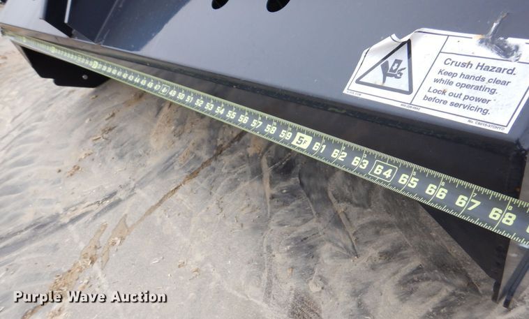 image for item MC9827 Land Honor HL-LDR-0072W  72" W skid steer landscape rake