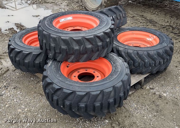 image for item MD9311 (5) skid steer tires