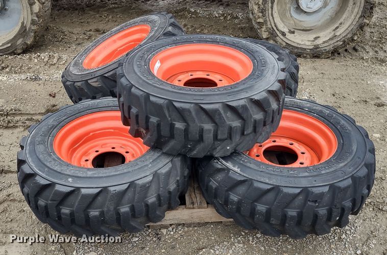 image for item MD9311 (5) skid steer tires