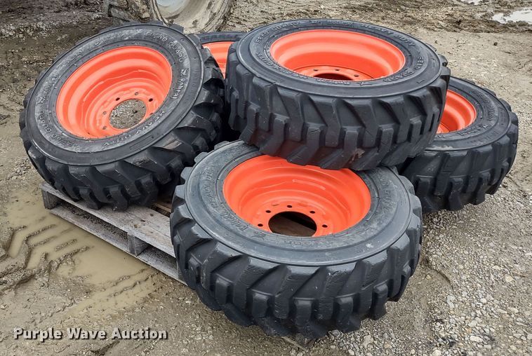 image for item MD9311 (5) skid steer tires