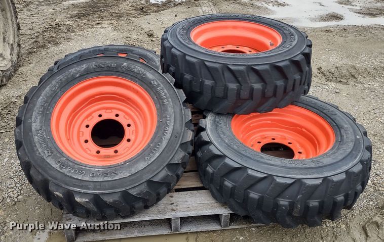 image for item MD9311 (5) skid steer tires