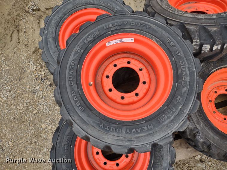 image for item MD9311 (5) skid steer tires