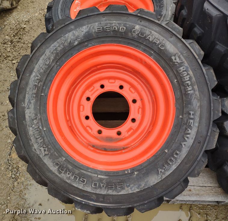 image for item MD9311 (5) skid steer tires