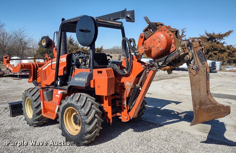 image for item MD9387 2002 Ditch Witch RT115H  cable plow