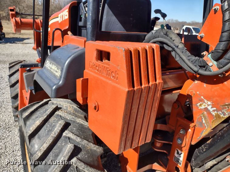 image for item MD9387 2002 Ditch Witch RT115H  cable plow