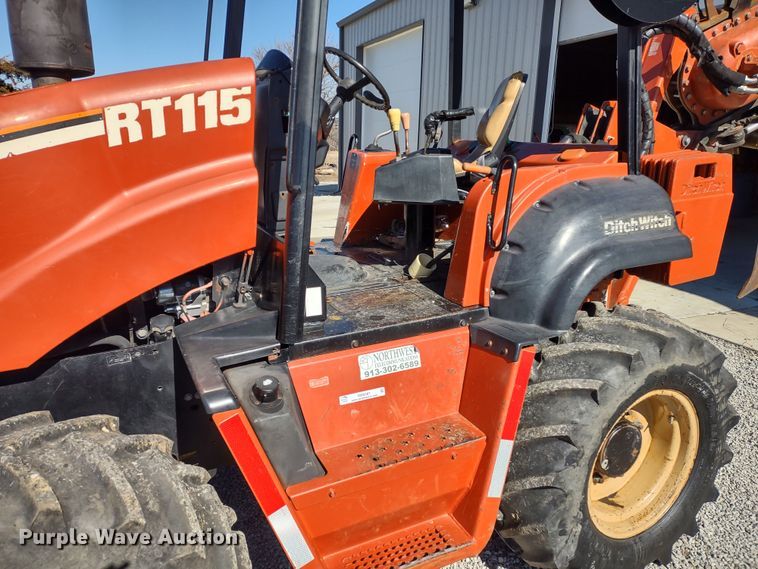 image for item MD9387 2002 Ditch Witch RT115H  cable plow