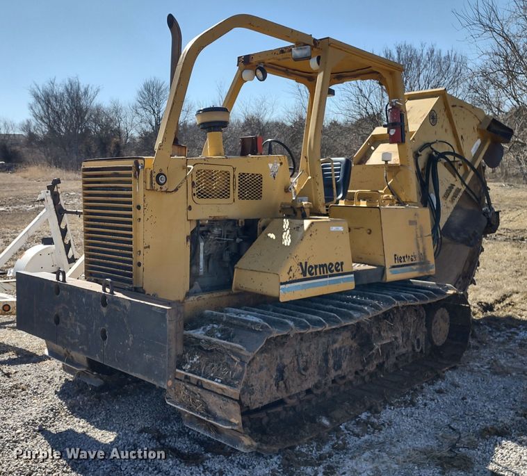 image for item MD9389 1997 Vermeer Flextrak 115  rock saw