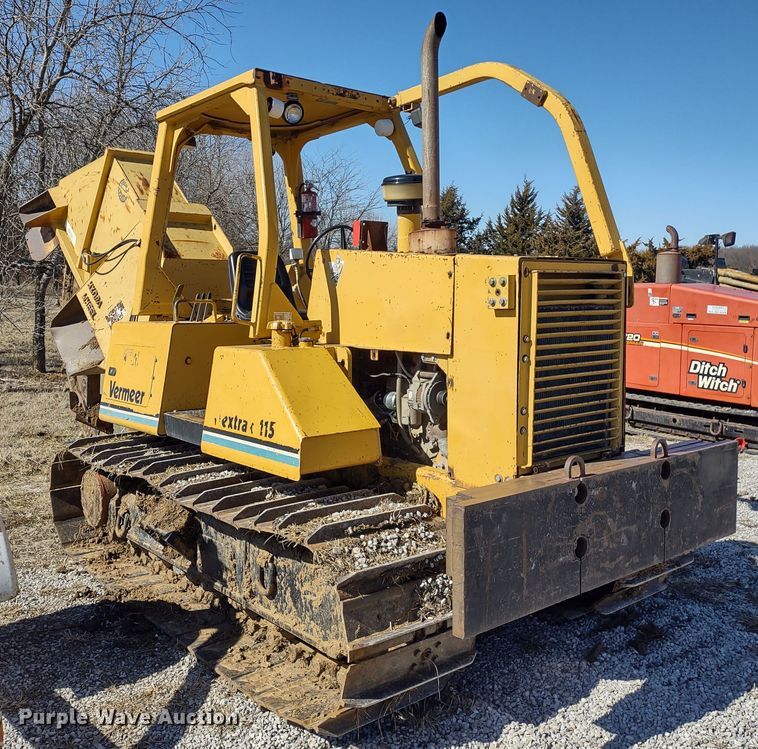 image for item MD9389 1997 Vermeer Flextrak 115  rock saw