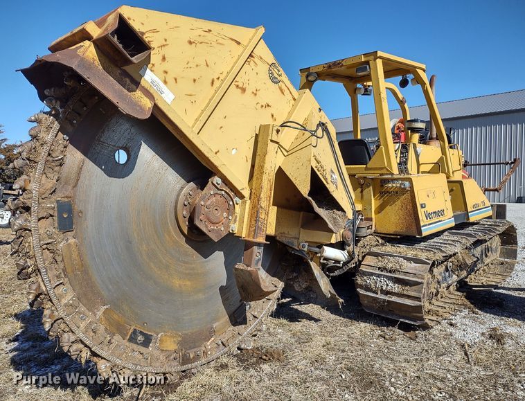 image for item MD9389 1997 Vermeer Flextrak 115  rock saw