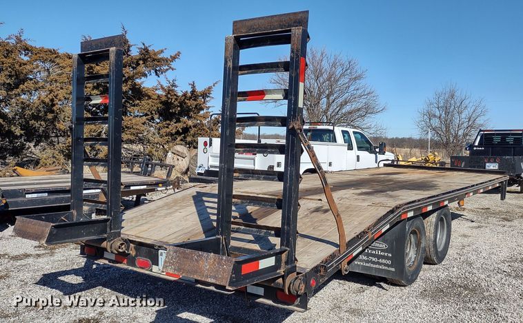 image for item MD9391 2010 Kaufman  equipment trailer