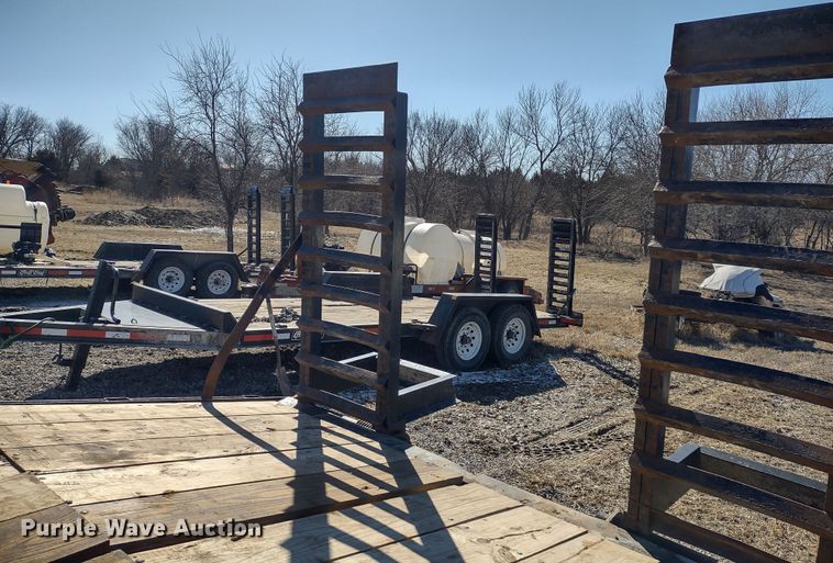 image for item MD9391 2010 Kaufman  equipment trailer