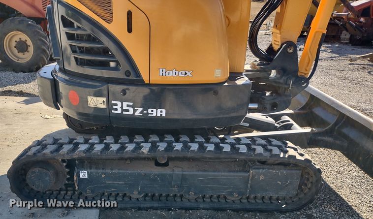 image for item MD9392 2018 Hyundai Robex 35Z-9A  mini excavator