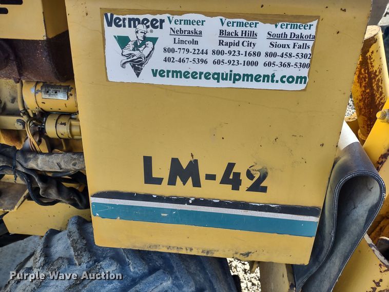 image for item MD9393 1997 Vermeer LM-42  cable plow