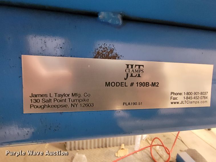 image for item ME9756 JLT Clamps 190B-M2  drawer clamp machine