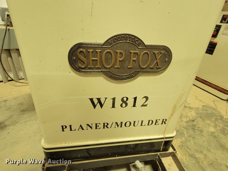 image for item ME9759 Shop Fox W1812  wood planer
