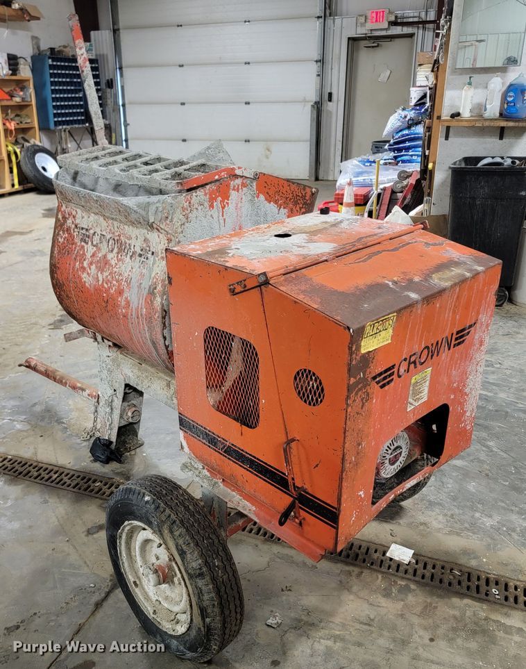 image for item ME9762 Crown  cement mixer